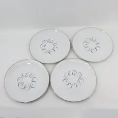 Style House Rhythm Fine China Dinner Plates Set of 4 10.5 in Japan