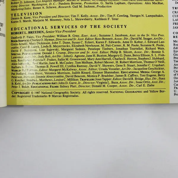 National Geographic Magazine October 1987 Women of Arabia Epilogue For Titanic 
