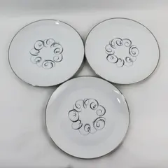3 Vintage Style House Rhythm Dinner Plates 10.5"