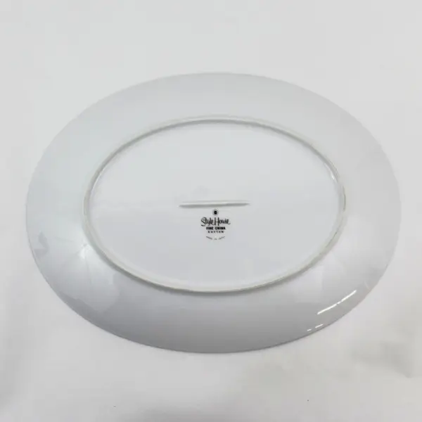 Vintage Style House "Rhythm" 14" Oval Meat Serving Platter ~Japan
