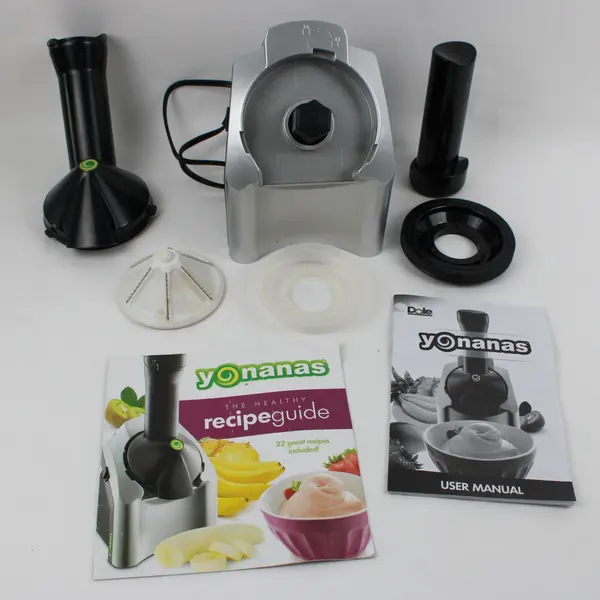 Dole Yonanas Healthy Dessert Maker Frozen Fruit Soft Serve Machine