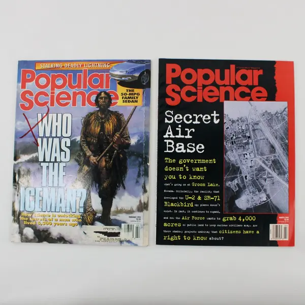 Lot of 2 Popular Science Magazines Feb 1993 & March 1994 Good Condition