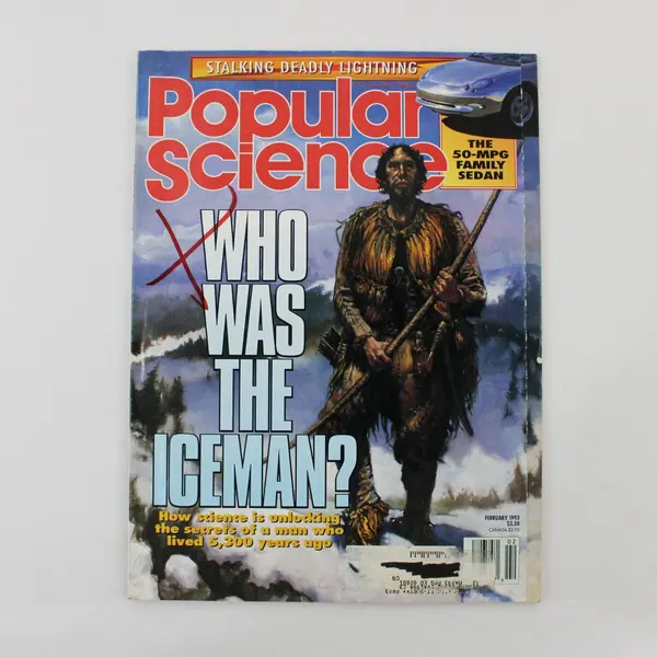 Lot of 2 Popular Science Magazines Feb 1993 & March 1994 Good Condition