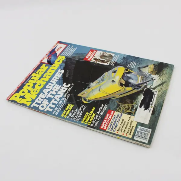 Popular Mechanics Magazine December 1987 Features Treasures of the Titanic Good
