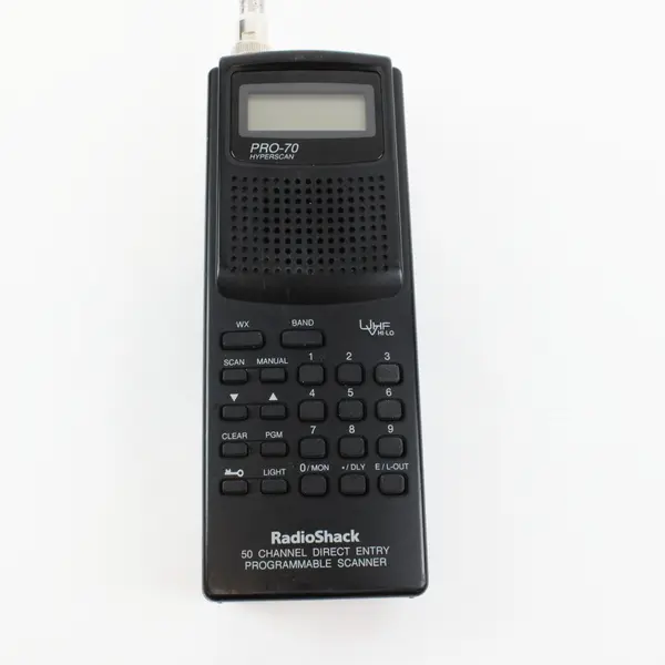 RadioShack PRO-70 Hyperscan 50-Channel Handheld Scanner 20-310