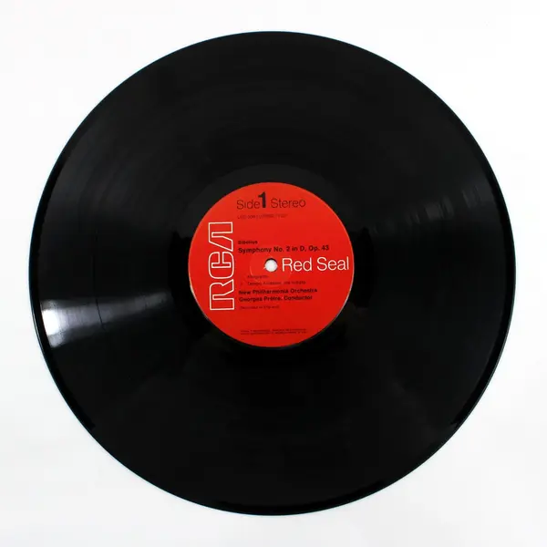Sibelius Symphony No. 2 Op. 43 RCA Red Seal 12" LSC-3063 Prêtre New Philharmonia
