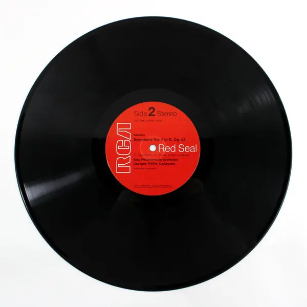 Sibelius Symphony No. 2 Op. 43 RCA Red Seal 12" LSC-3063 Prêtre New Philharmonia