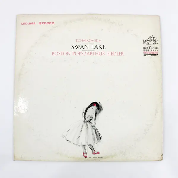 RCA Victor LSC 2688 Tchaikovsky Swan Lake Boston Pops Arthur Fiedler Stereo 12"