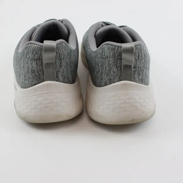Skechers Women's GO WALK Flex Dazzling Smile Gray Lace-Up Walking Shoes Sz 7