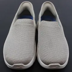 Skechers Women's Mesh Slip-On Sneakers Size 9 Beige Taupe
