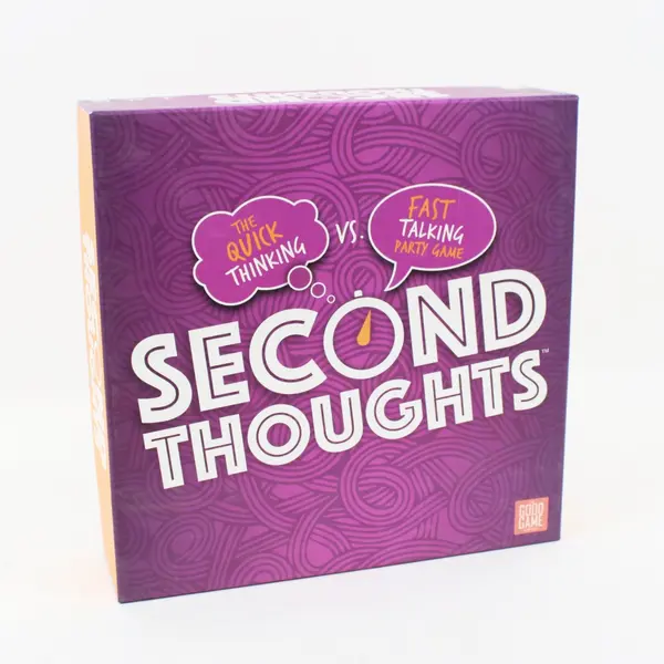 The Good Game Company Second Thoughts Quick Thinking Fast Talking Board Game