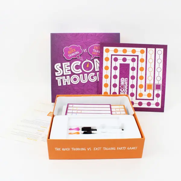 The Good Game Company Second Thoughts Quick Thinking Fast Talking Board Game