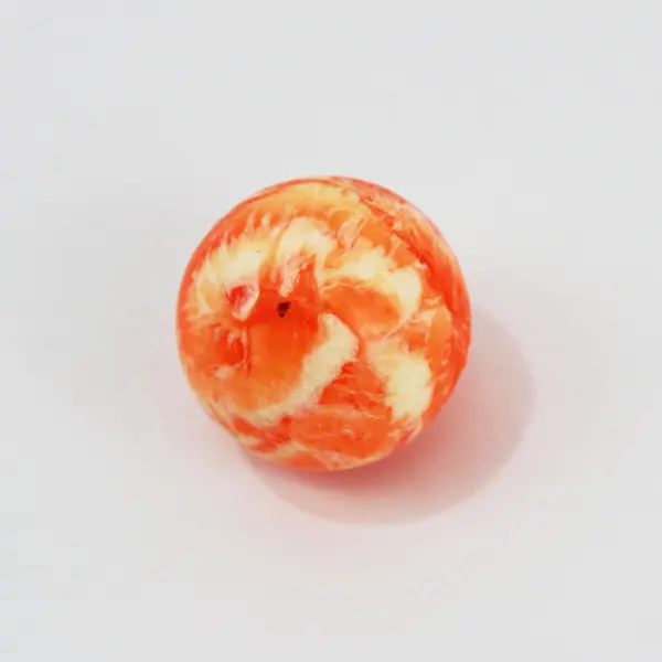 Lot of 8 Assorted Super Bouncy Rubber Balls Swirl Marbled Patterned