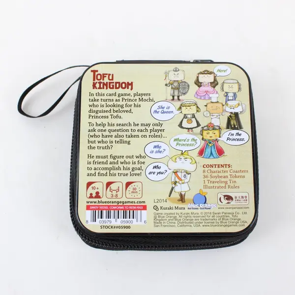 Blue Orange Tofu Kingdom Social Board Game Tin