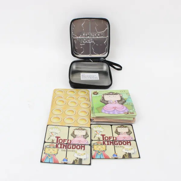 Blue Orange Tofu Kingdom Social Board Game Tin
