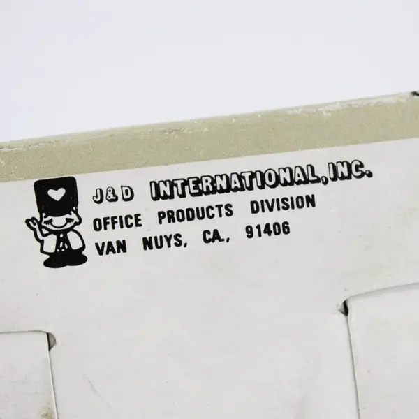 Lot of 5 J&D #1 GEM Paper Clip Boxes D-103 33mm Vintage Contents Uncounted