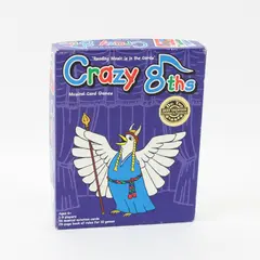 Crazy 8ths Musical Card Game TKDesigns Ages 6+ 1-9 Players
