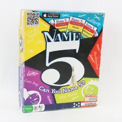 Endless Games Name 5 Lollipop Edition Family Party Board Game
