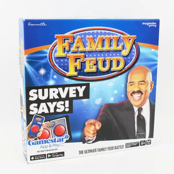 Imagination Gaming Family Feud Survey Says Edition IMA-GH7065-0722 Board Game