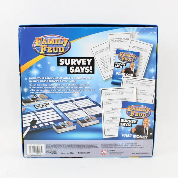 Imagination Gaming Family Feud Survey Says Edition IMA-GH7065-0722 Board Game
