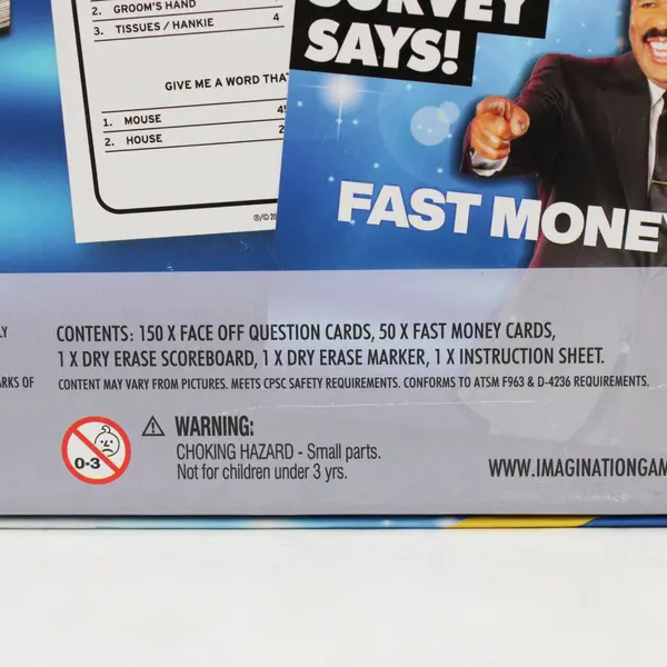 Imagination Gaming Family Feud Survey Says Edition IMA-GH7065-0722 Board Game