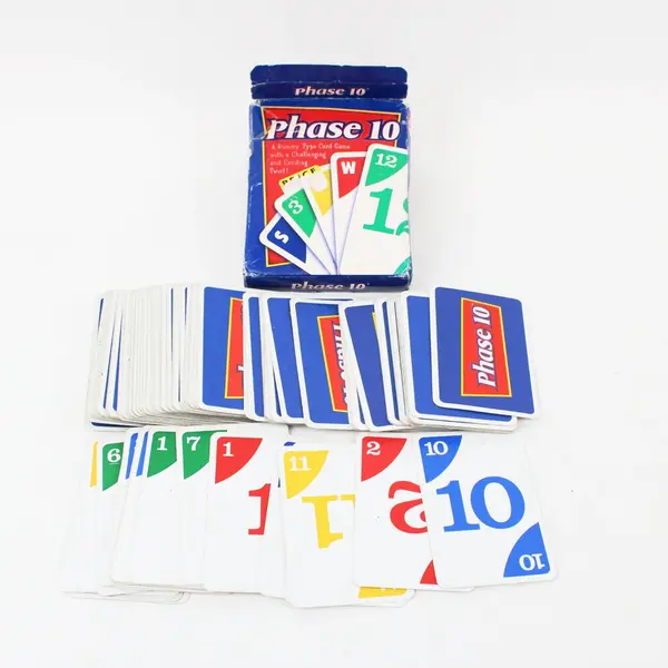 Fundex Phase 10 Card Game Rummy-Style Family Game #8220
