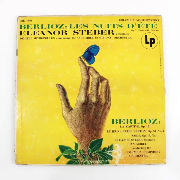 Columbia Masterworks ML 4940 Eleanor Steber Berlioz 12" Vinyl Record