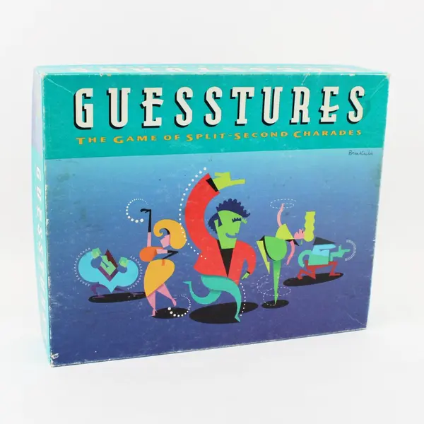 Milton Bradley Guesstures Split-Second Charades Party Game