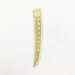 Vintage Carved Celluloid Elephant Letter Opener 7"