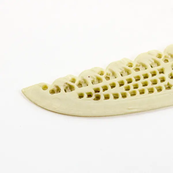 Vintage Carved Celluloid Elephant Letter Opener 7"