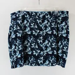 Tranquility by Colorado Clothing Women's XXL Blue Floral Skort