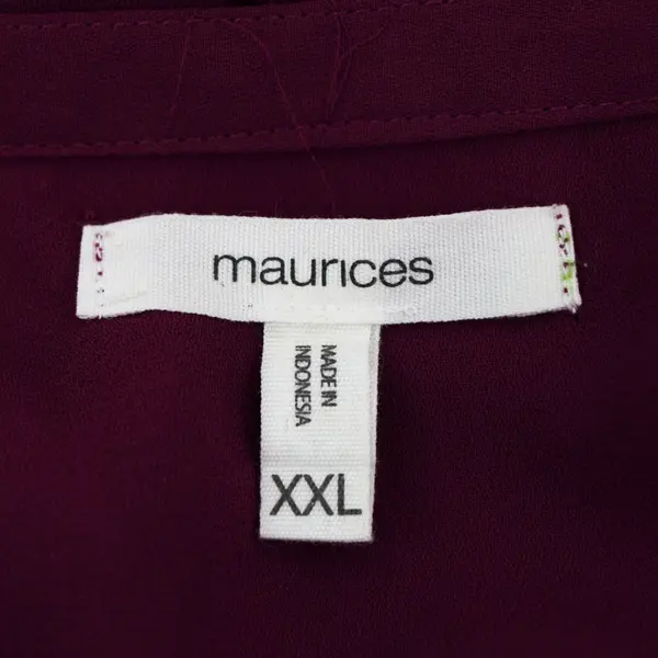 Maurices Women's Plum Purple Sleeveless Top XXL