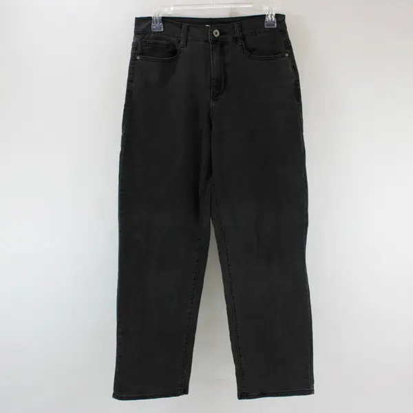 Wallflower The Dad Fit Jeans Juniors Size 7 Charcoal Gray
