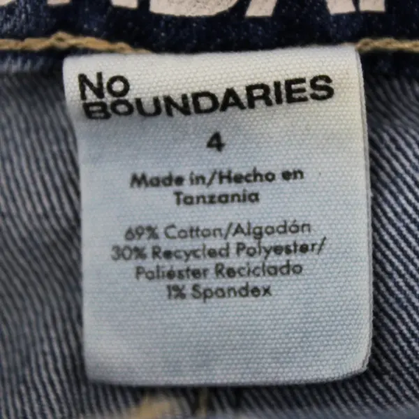 No Boundaries Women's Flare Jeans Medium Wash Size 4