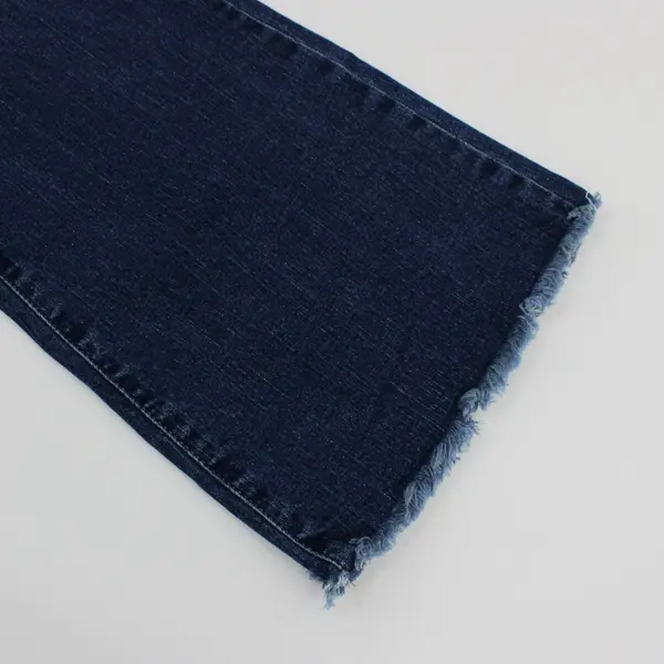 Rewash Juniors Size 7 Medium Wash Rough Hem Flare Jeans