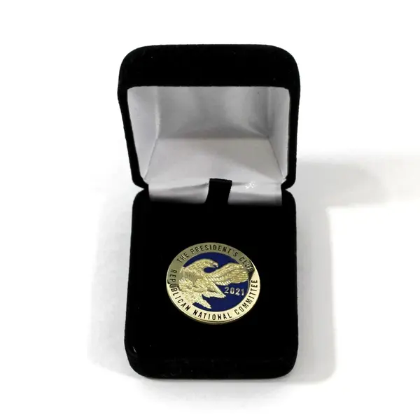 2021 RNC Republican National Committee President's Club Lapel Pin Box