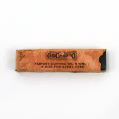 CarboMagnetO Sharpening Stone Hone Original Worn Paper Sleeve