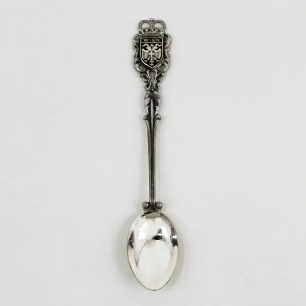 Vintage Vienna WIEN Coat of Arms Souvenir Spoon Collectible