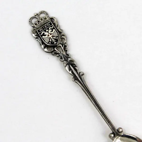 Vintage Vienna WIEN Coat of Arms Souvenir Spoon Collectible