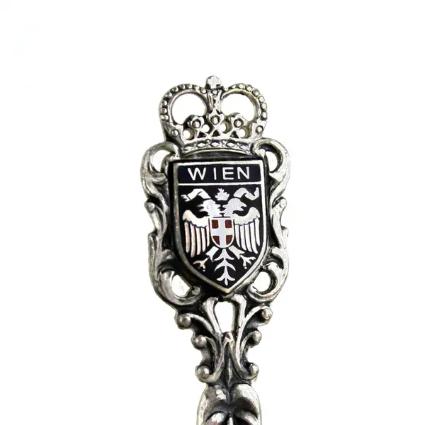 Vintage Vienna WIEN Coat of Arms Souvenir Spoon Collectible