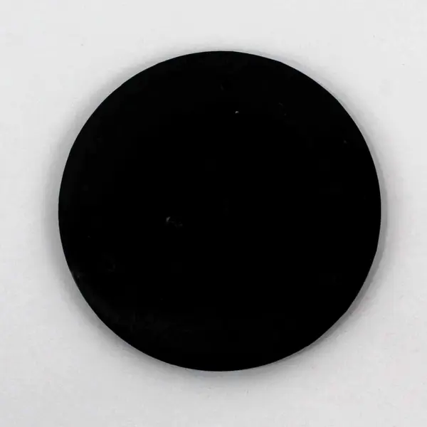 CIA Central Intelligence Agency Black Rubber Coaster Embossed Emblem