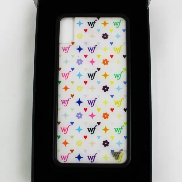 Wildflower Limited Edition iPhone XS Max Phone Case  Colorful Flower Hearts