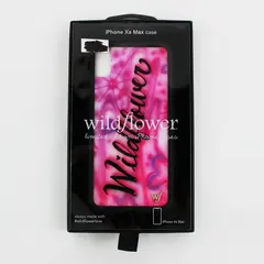 Wildflower Limited Edition Pink Spray Paint iPhone XS Max Case