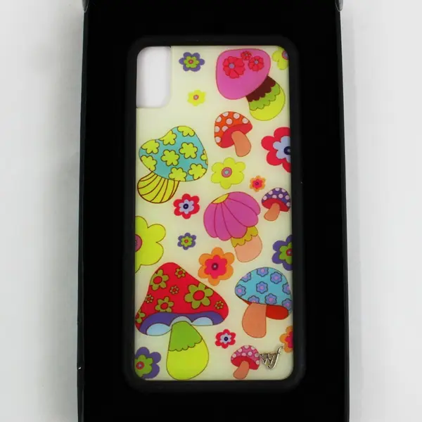 Wildflower Limited Edition iPhone XS Max Phone Case Groovy Shroom Print