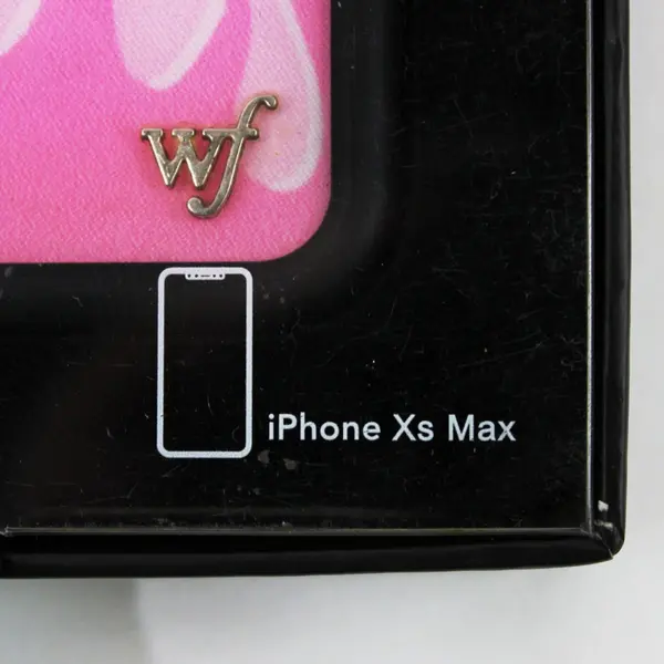 Wildflower Limited Edition iPhone XS Max Phone Case Pink Flame Print