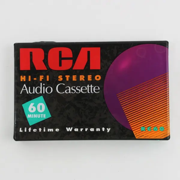 Lot of 2 RCA Hi-Fi 60 Minute Blank Audio Cassette Tape Sealed