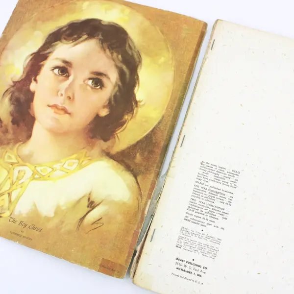 1949 Ideals Christmas Magazine Vol 1 No 29 Vintage Holiday Issue Acceptable
