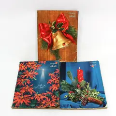 Lot of 3 Vintage Ideals Christmas Magazine Issues From 1950s 