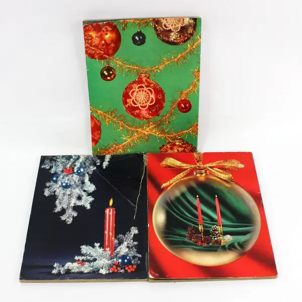 Lot of 3 Vintage Ideals Christmas Magazine Issues From 1950s 