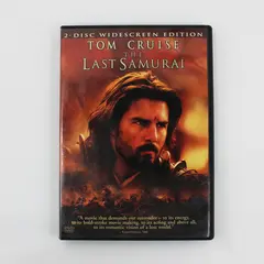 The Last Samurai 2-Disc Widescreen DVD 2003, #28383 Tom Cruise 
